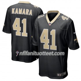 Miesten New Orleans Saints NFL Pelipaita Alvin Kamara 41 Nike Musta